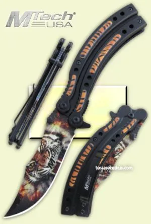 Mtech Spring Assisted Tiger Attack Folder