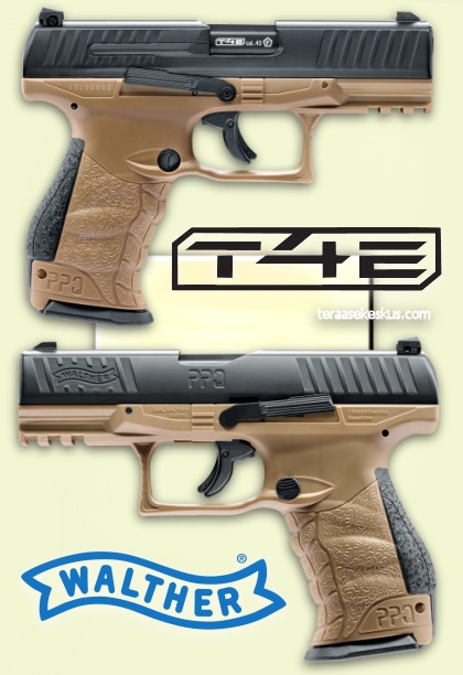 Pistolet Umarex Walther PPQ M2 T4E Tan .43 (5 joules) - GoDefense
