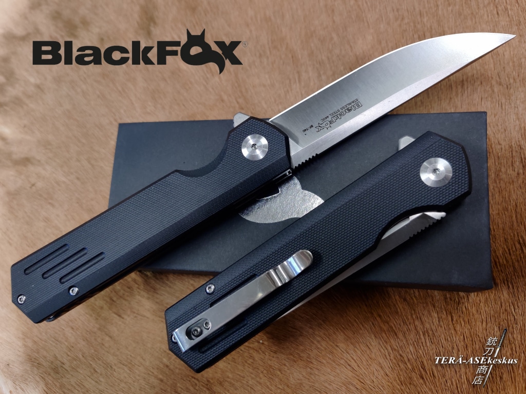 Black Fox Coltello serramanico Revolver Design FOX Knives 740 OD – Rigotti  Arrotino