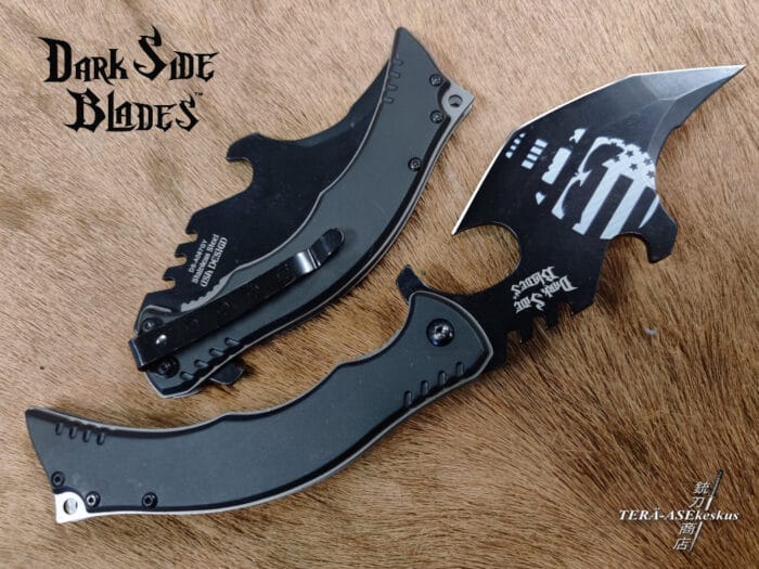 Dark Side Blades Punisher kääntöveitsi