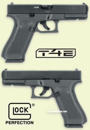 GLOCK 17 Gen5 T4E 43 cal air pistol