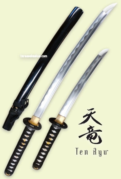 Ten Ryu Shinto Shoto Sword Set miekkasetti - wakizashi ja tanto