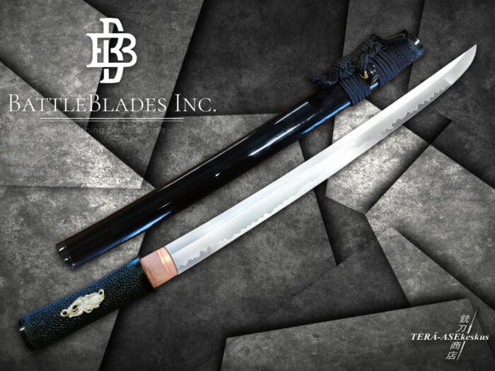 BattleBlades Gokudō Aikuchi japanilainen shirasaya-miekka