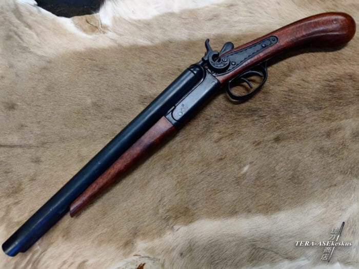 Double Barreled Sawed-off Shotgun 1868 katkaistu rinnakkaispiippuinen haulikko
