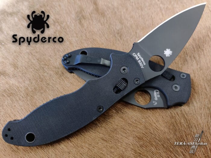 Spyderco Manix 2 Black C101GPBBK2 folding knife