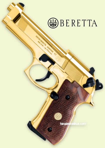 Umarex Beretta MOD. 92 FS Gold Edition air pistol
