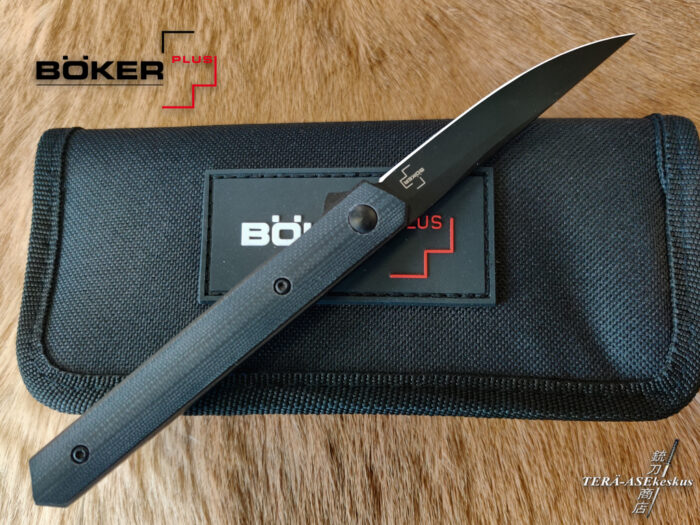 Böker Plus Kwaiken Air Mini G10 All Black 01BO329 folding knife