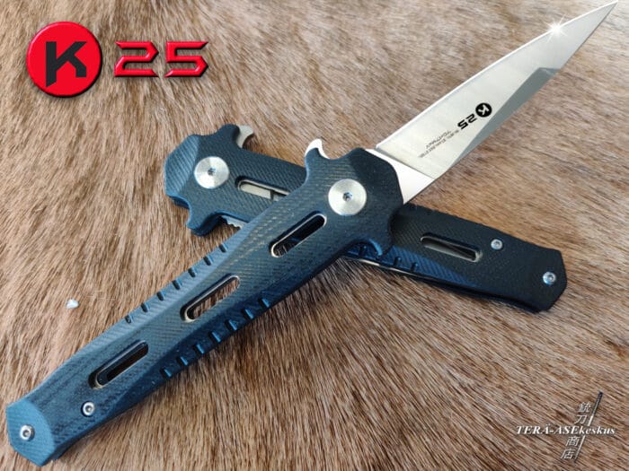 K25 Stiletto Folding Knife