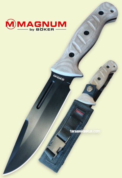 Böker Magnum Desert Warrior 2.0 bushcraft bowie knife
