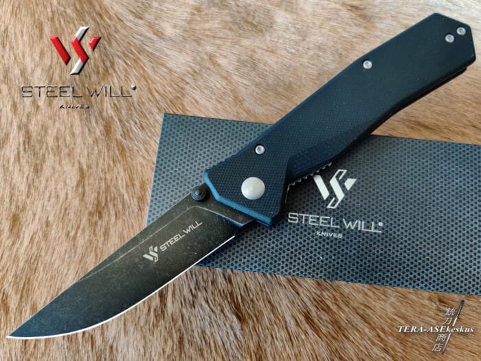 Steel Will Daitengu F11 Linerlock All Black folding knife