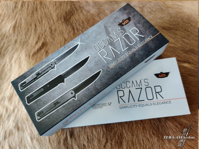 UZI Occam's Razor Framelock CF folding knife