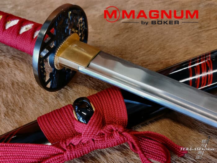 Böker Magnum Red Samurai Katana sword