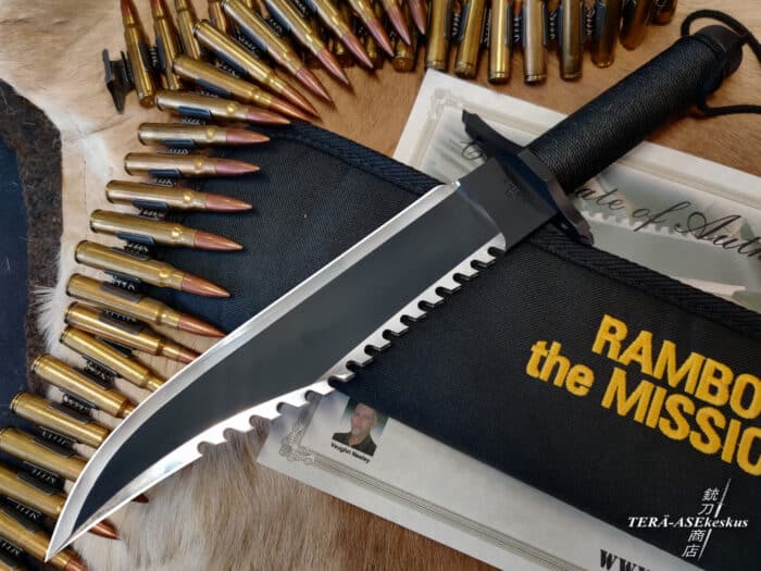 Jimmy Lile Model FB II - Mission Knife alkuperäinen Rambo-veitsi