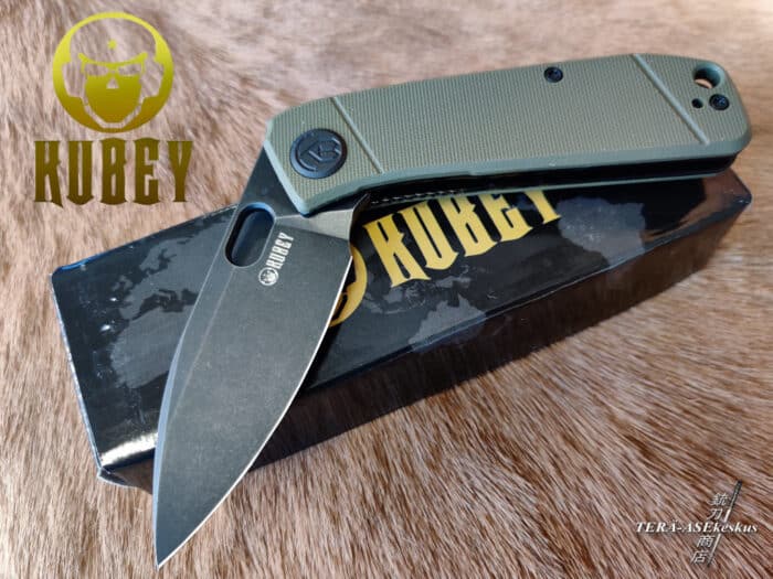 Kubey Hyde Liner Lock Folding Knife
