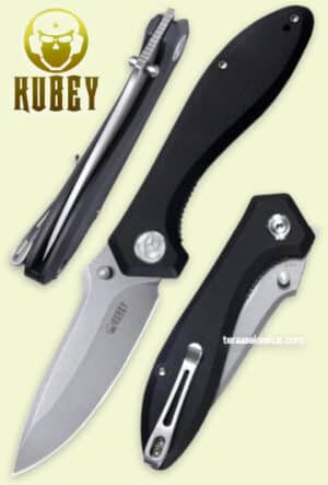 Kubey Ruckus Liner Lock Folding Knife taittoveitsi