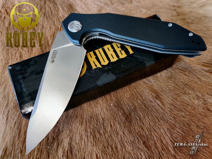 Kubey Nova Liner Lock Flipper folding knife