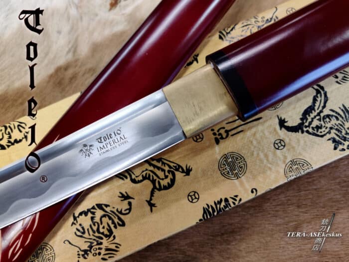TOLE10 Red Dragon Shirasaya sword