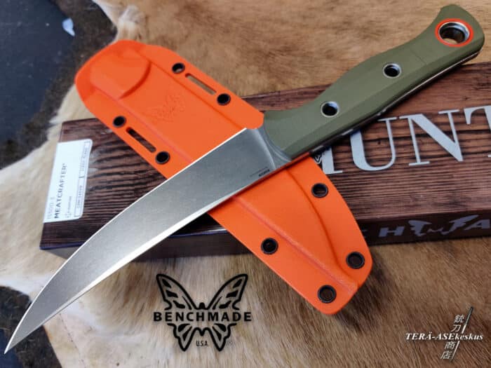 Benchmade 15500-3 Meatcrafter FB OD G10 hunting knife
