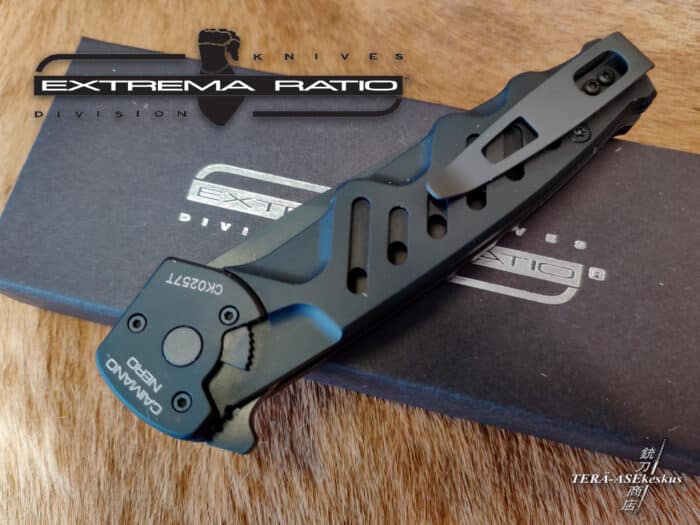 Extrema Ratio Caimano Nero Automatic folding knife