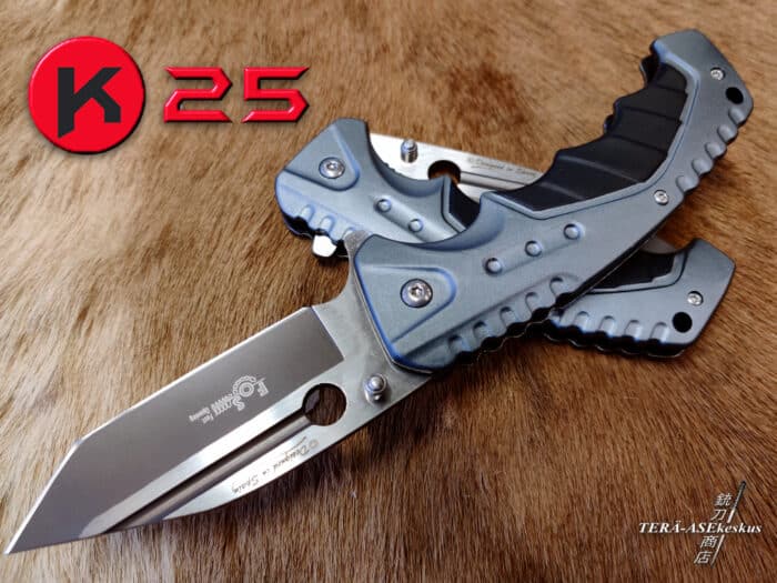 K25 FOS Titanium Tanto Folding knife