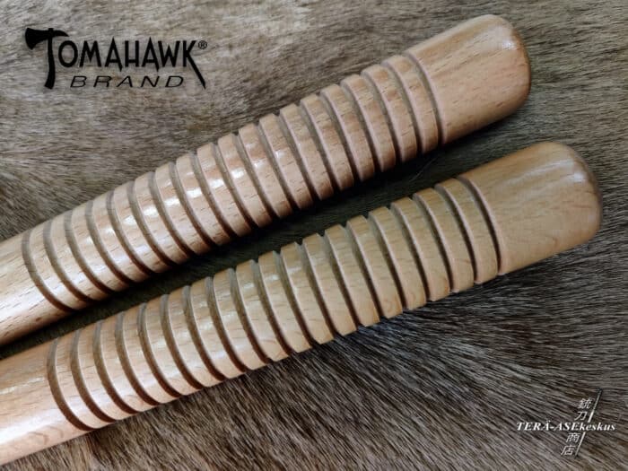 Tomahawk Brand Round Natural Wood Nunchakus
