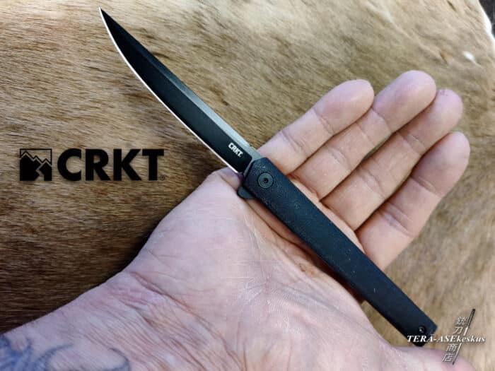 CRKT CEO Flipper Blackout folding knife