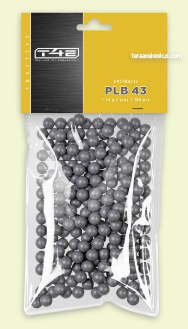 Umarex T4E Practice PLB 43 Polyballs pack of 100