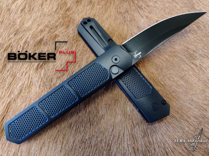 Böker Plus Kwaiken Grip Auto All Black folding knife