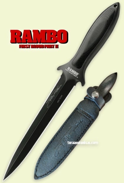 Rambo First Blood Part II Boot Knife Signature Edition tikari