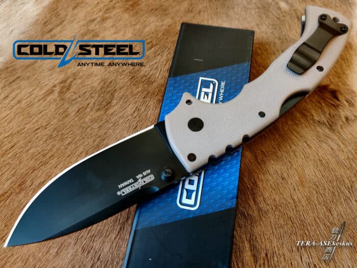 Cold Steel 4-Max Scout Black/Desert Tan folding knife