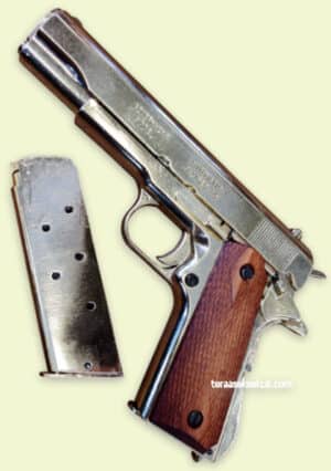 Colt Government M1911 A1 Gold asereplika ja jäljitelmäase
