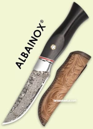 Albainox Handmade Damascus Hunter knife