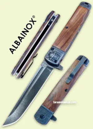 Albainox Shishi Oni Guardian Flipper taittoveitsi