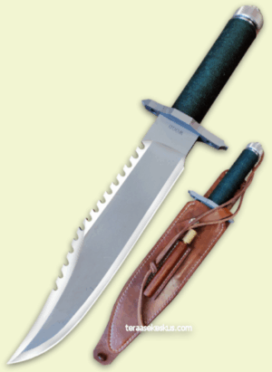 Jimmy Lile FB II Mission Knife by Andy Wood rambo veitsi