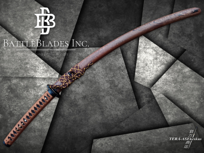 BattleBlades Shobu Zukuri Katana samurai sword