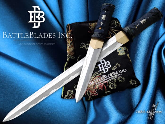 BattleBlades Kage No Senshi Tsurugi Wakizashi and Tanto sword