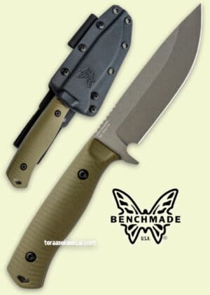 Benchmade ANONIMUS 539GY hunting knife
