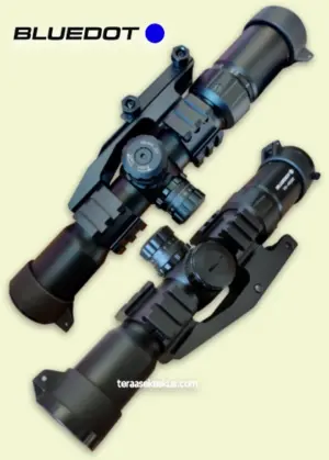 Bluedot DMR 1.5-4x30ER kiikaritähtäin valaistulla ristikolla