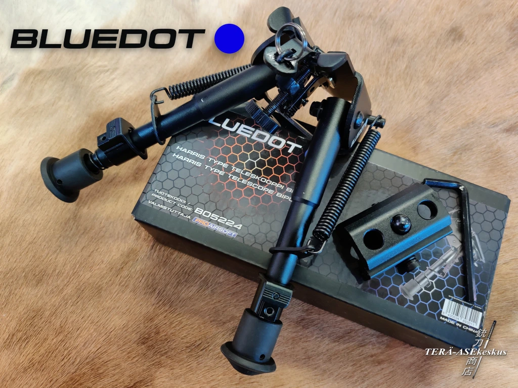 Bluedot Harris Type Teleskooppi Bipod ampumatuki