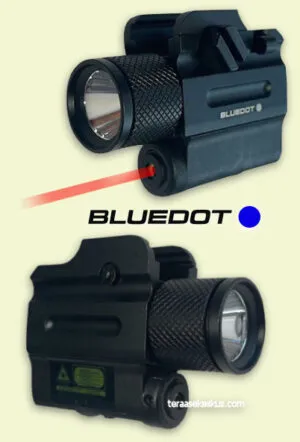 Bluedot Strobe Laser/Light Combo with picatinny mount