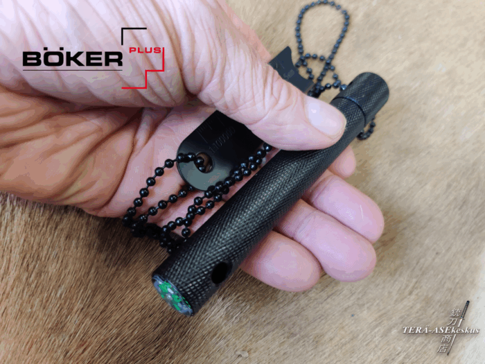 Böker Plus Fire Starter Survival tuluspuikko ja kompassi