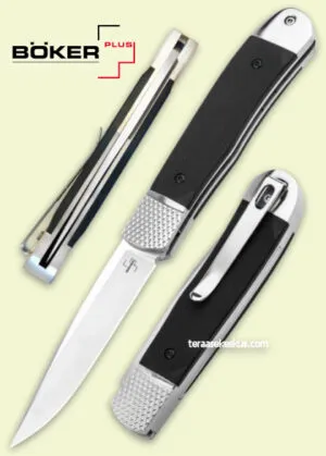 Böker Plus Hidden Release Trapper G-10 automaattiveitsi