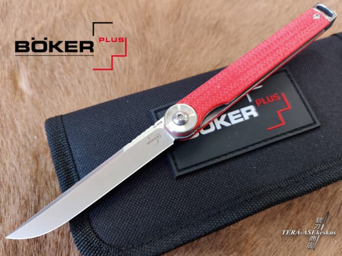 Böker Plus Kaizen Red/Satin folding knife