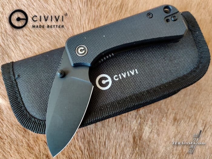 CIVIVI Baby Banter Black G10 folding knife
