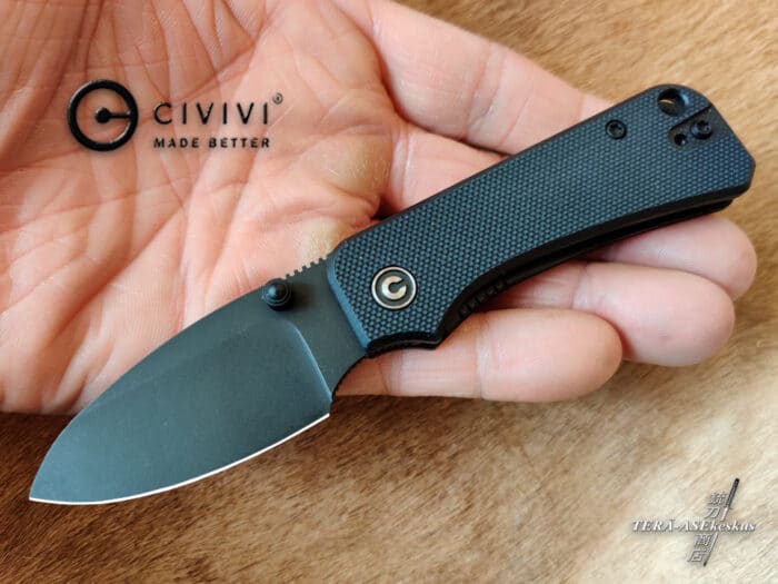 CIVIVI Baby Banter Black G10 folding knife