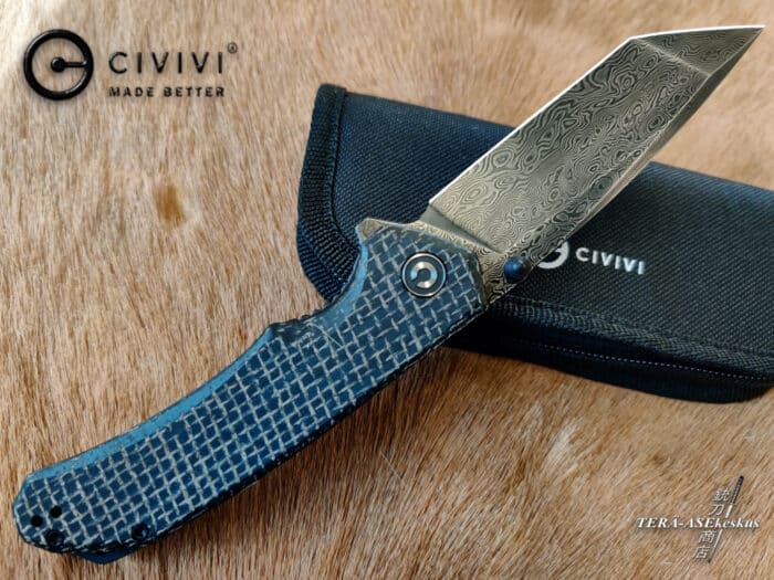 CIVIVI Brazen Damascus folding knife