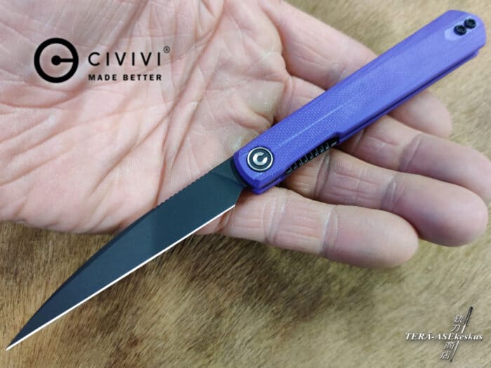 -CIVIVI Clavi Purple G10 folding knife