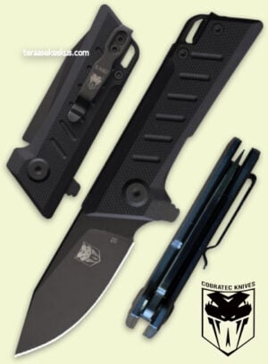 CobraTec Small Riptide D2 Linerlock kääntöveitsi