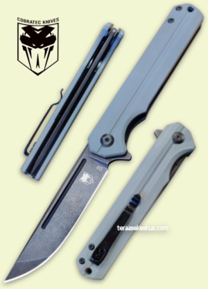 CobraTec Streamline Linerlock taittoveitsi