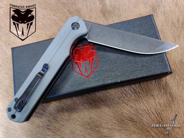 CobraTec Streamline Linerlock folding knife